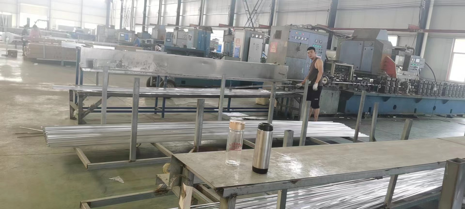 Rock Well Building Material Hubei Co., Ltd factory production line
