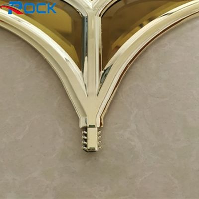 2021 new georgian bar accessory glass door flower for pvc louver windows built in blinds double hollow glass