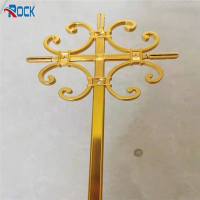 ROCK new style aluminum Georgian bar decoration with flower for doors and windows molds liaoning