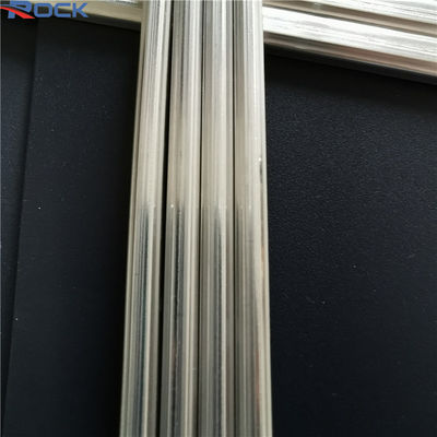 ROCK 6A-35A  bendable seamless welding line  Aluminum Spacer Bar for glass door