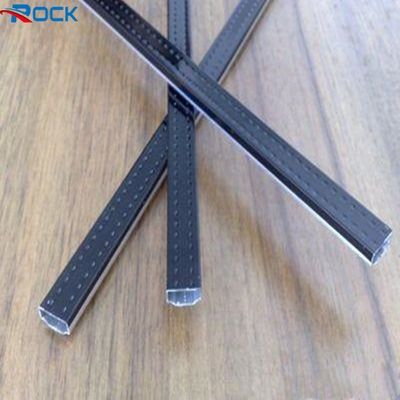 Black painted aluminum spacer bar for hollow glass sealed window units accessories