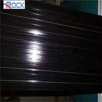 Black painted aluminum spacer bar for hollow glass sealed window units accessories