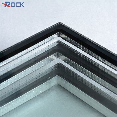 Hollow Aluminium Bar for Glass Fittings Double Glazing Options steel door double glass