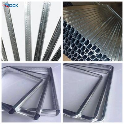 Tempered Glass  aluminum spacer bar for double glass window and door