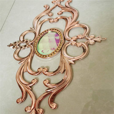 popular color mirror aluminum spacer bar decorative flowers for ig glass window