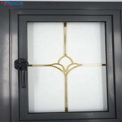 Factory new design gold Georgian bar aluminum for double glazing and upvc decoration