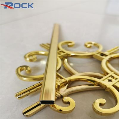 Factory new design gold Georgian bar aluminum for double glazing and upvc decoration