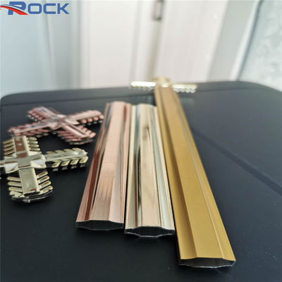 2020 new material gold white colonial bars for decoration hollow glass