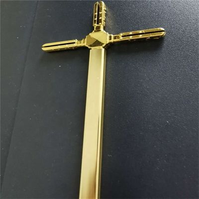 Factory new design gold aluminium colonial bars for double glazed insulating glass
