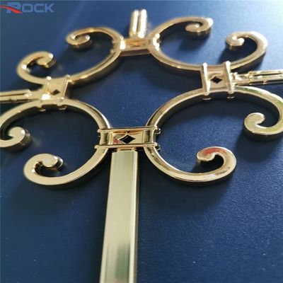 Factory new design gold aluminium colonial bars for double glazed insulating glass