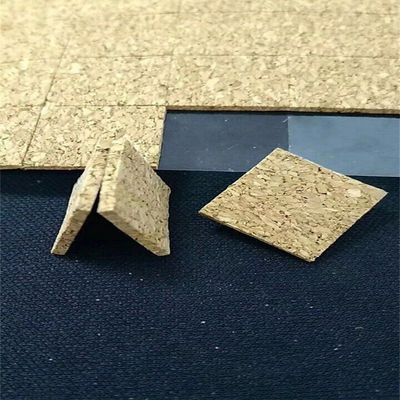 High quality adhesive cork spacer separator protector pads for insulating glass