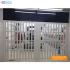 Top Track PVC Bathroom Sliding Door Easy Installation PVC Foldable Doors