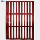 Dirt Resistance PVC Accordion Doors Heat Insulation PVC Balcony Doors