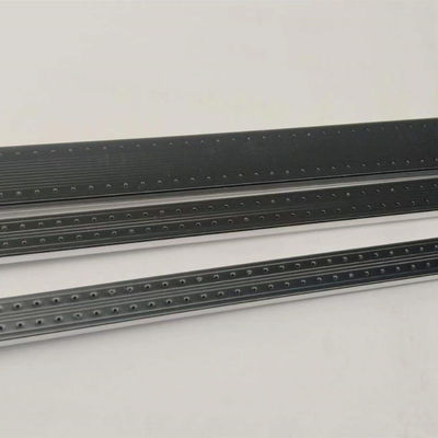 2024 New Black High-Frequency Welding Aluminum Spacer Bar For Glass Aluminum Garage Door