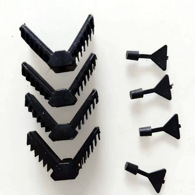 6a-27a Modern Design Corner Key Accessory Hotel Use Plastic and Glass Seal for Door & Window Insulating Spacer Bars