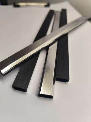 Hybrid Fiberglass Warm Edge Spacer Bar, Metal Laminate Hollow Profile, Low U-Value Thermal Break, for Insulating Glass Units IGU Double Glazing – Anti-Corrosion, Moisture-Resistant, Energy-Efficient