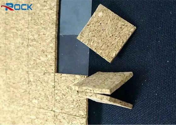 Self Adhesive Cork Sticky Pads For Glass Shock Proof Pollution Free