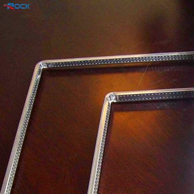 No Deformation Bendable Aluminium Spacer Bars For Double Glazing Shinning Surface