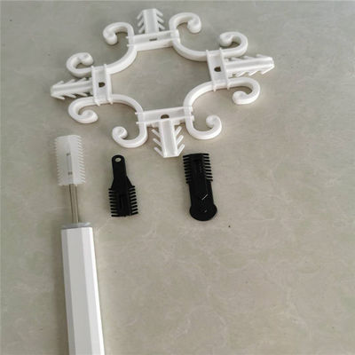 1607 white color decoration profile for double glazed window inserts