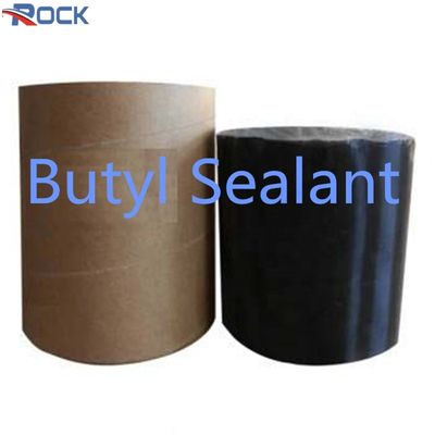 Low Water Vapor Black Butyl Rubber Glue Insulating Glass Sealant