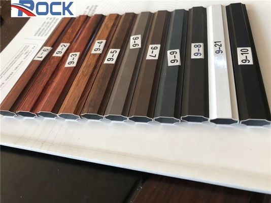Aluminium 8*18mm Windows Georgian Bar Decorative Hardware Customized Color