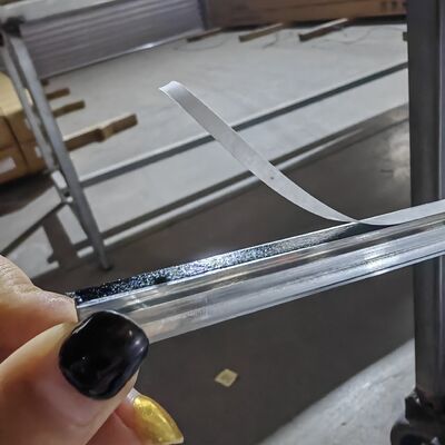 Butyl-Coated Aluminum Thermal Spacer Bar (0.18-0.33mm) for Bonding Glass to Door/Window Frames